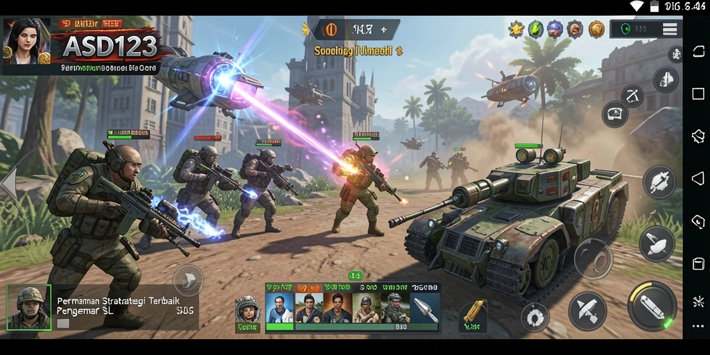 Gameplay menegangkan dengan strategi mendalam di ASD123.