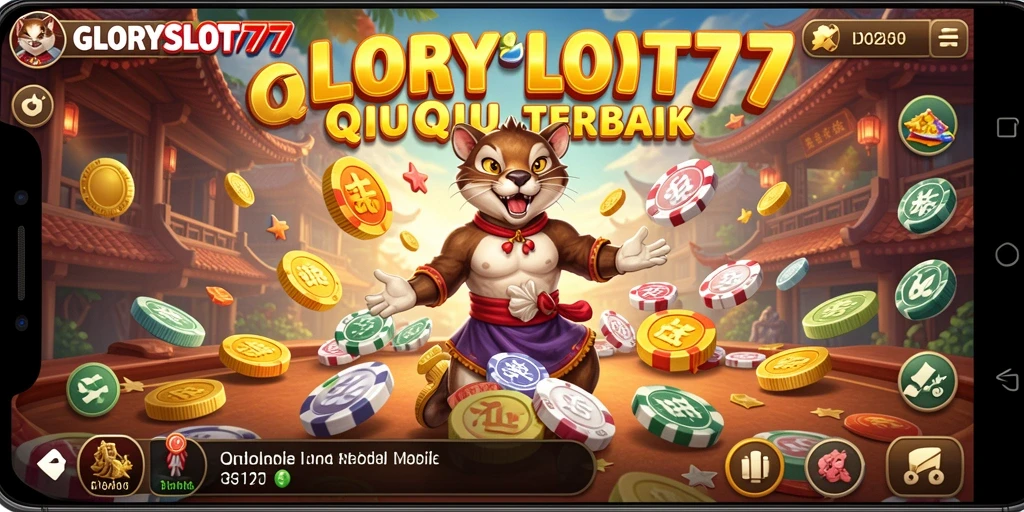 Gameplay menarik QiuQiu di GLORYSLOT777 yang seru.