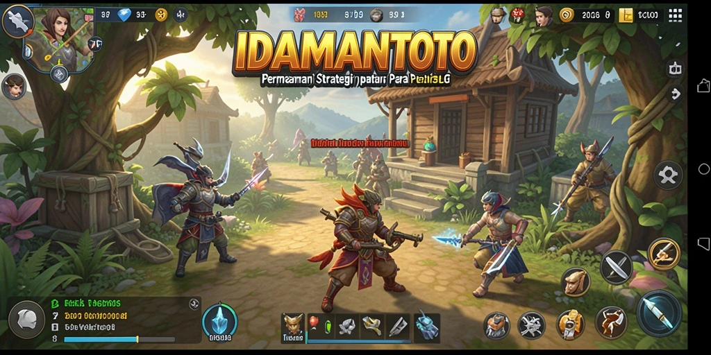 Tampilan gameplay <strong>IDAMANTOTO</strong> yang menarik dan strategis.