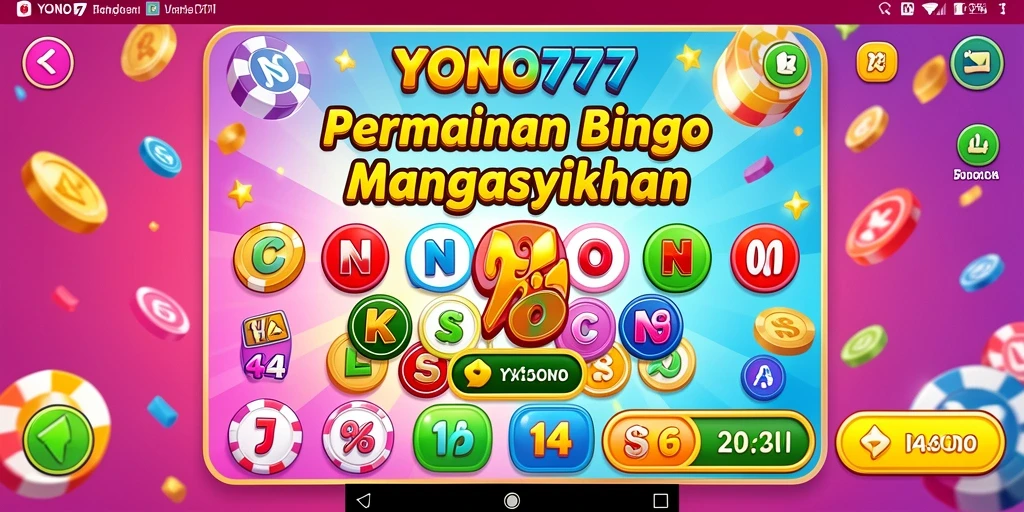 Tampilan gameplay seru dalam permainan Bingo YONO777 yang mengasyikkan.